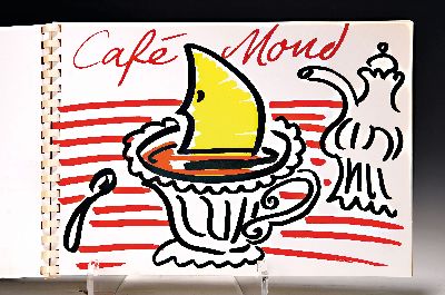 27020773g - Peter Angermann, geb. 1945 Rehau, ´Mondbuch I´, 1993, 27 S. mit 26 ganzseitigen ...