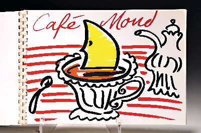 27020773n - Peter Angermann, geb. 1945 Rehau, ´Mondbuch I´, 1993, 27 S. mit 26 ganzseitigen ...