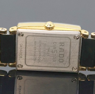 27020776d - RADO DiaStar Damenarmbanduhr Referenz 153.0383.3, Schweiz um 1990, quarz, verg. ...
