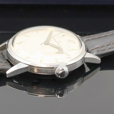 27020777b - ETERNA-MATIC Armbanduhr in Edelstahl, Schweiz um 1990, Automatik, 3-teil. Geh., Boden u. ...