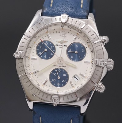 27020799a - BREITLING Armbandchronograph in Edelstahl Referenz A53011, Schweiz um 1995, quarz, ...