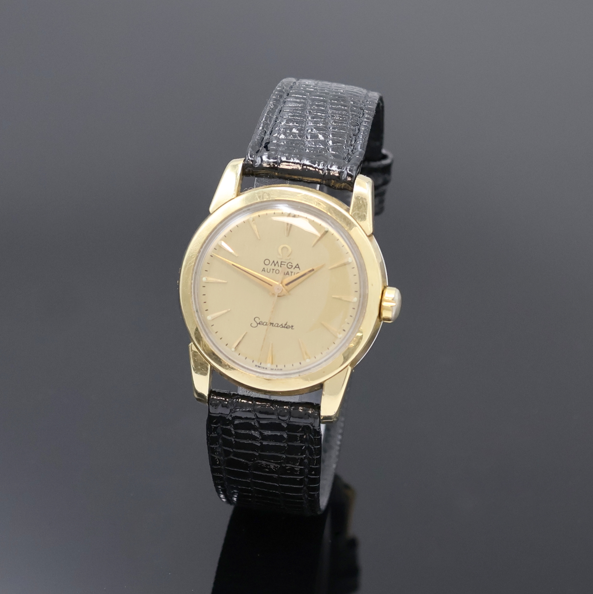 Image 27021433 - OMEGA Seamaster Armbanduhr in Stahl/Gold Referenz 2828-11 SC, Schweiz um 1956, ...