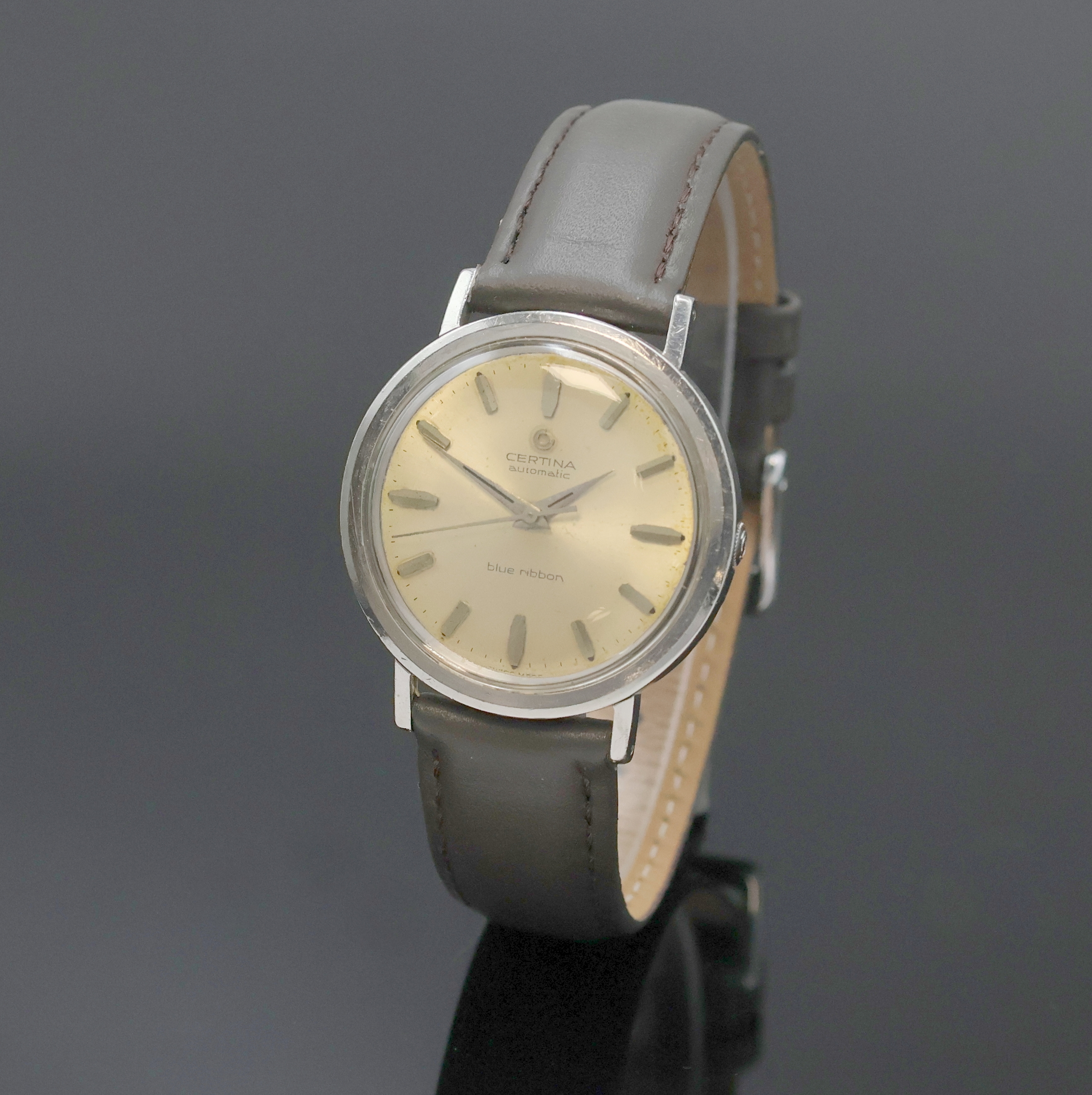 Image 27021436 - CERTINA Blue Ribbon Armbanduhr Referenz 5601 103, Schweiz um 1965, Automatik, ...