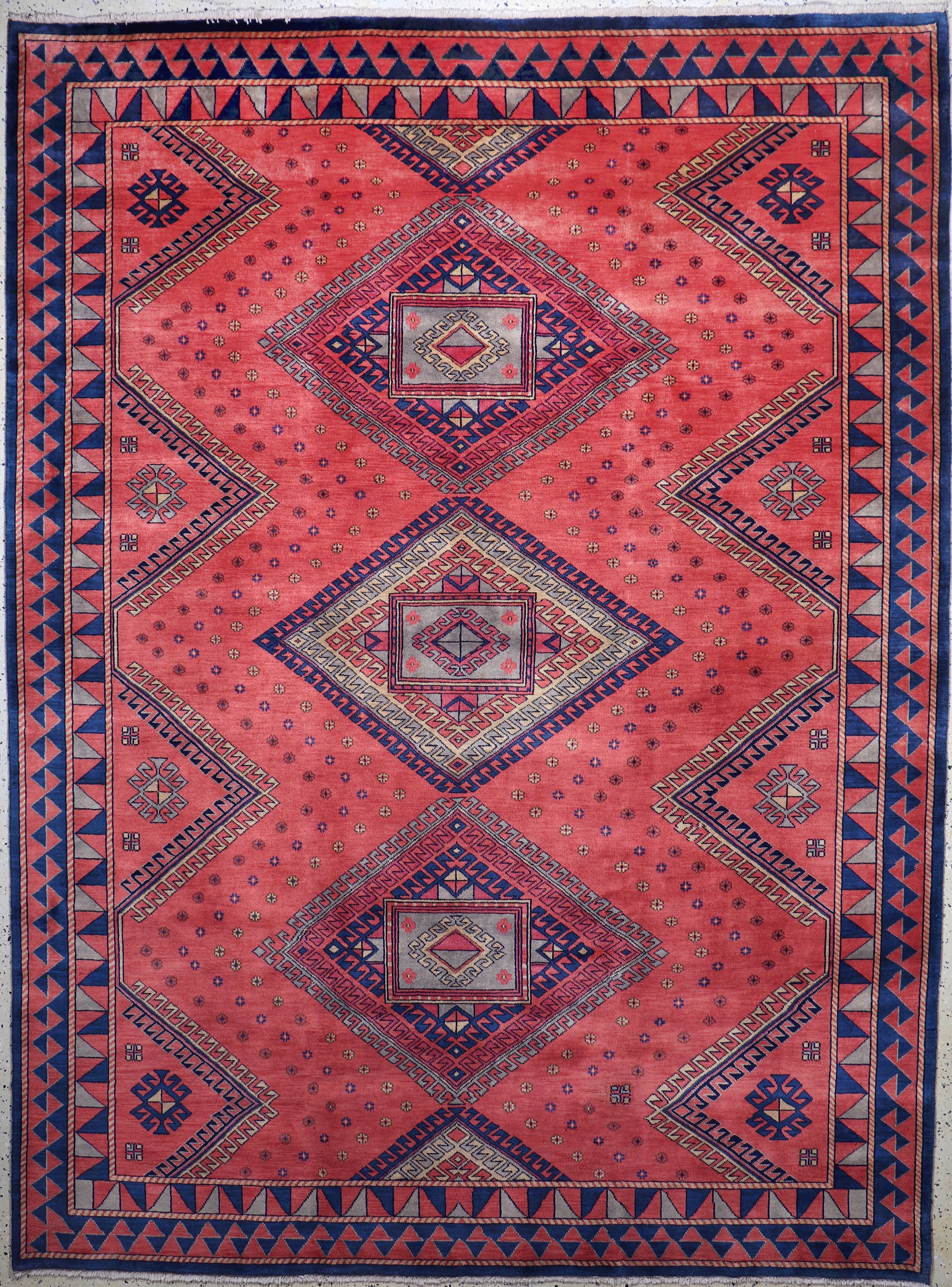 Image 27021494 - Klardascht, Indien, Mitte 20.Jhd, Wolle aufBaumwolle, ca. 330 x 245 cm, EHZ: 2