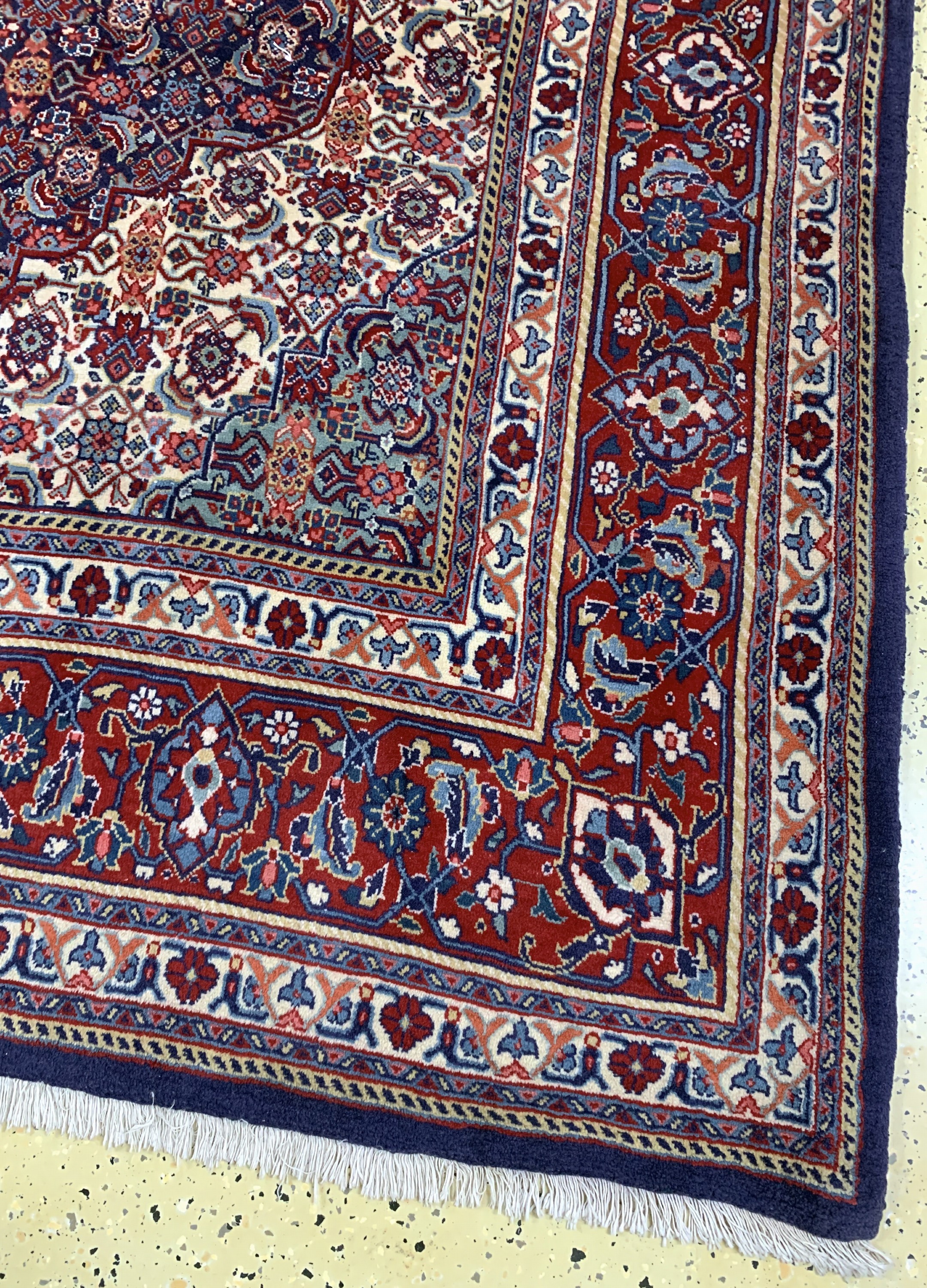 Detail a: Sarogh, Persien, Mitte 20.Jhd, Wolle auf Baumwolle, ca. 326 x 250 cm, EHZ: 2
