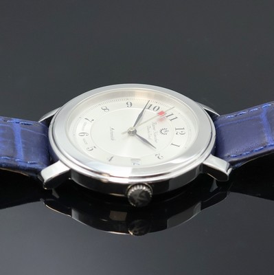 27021435b - RAINER NIENABER auf 50 Stück limitierte Armbanduhr in Stahl, Deutschland lt. orig. Pap. ...