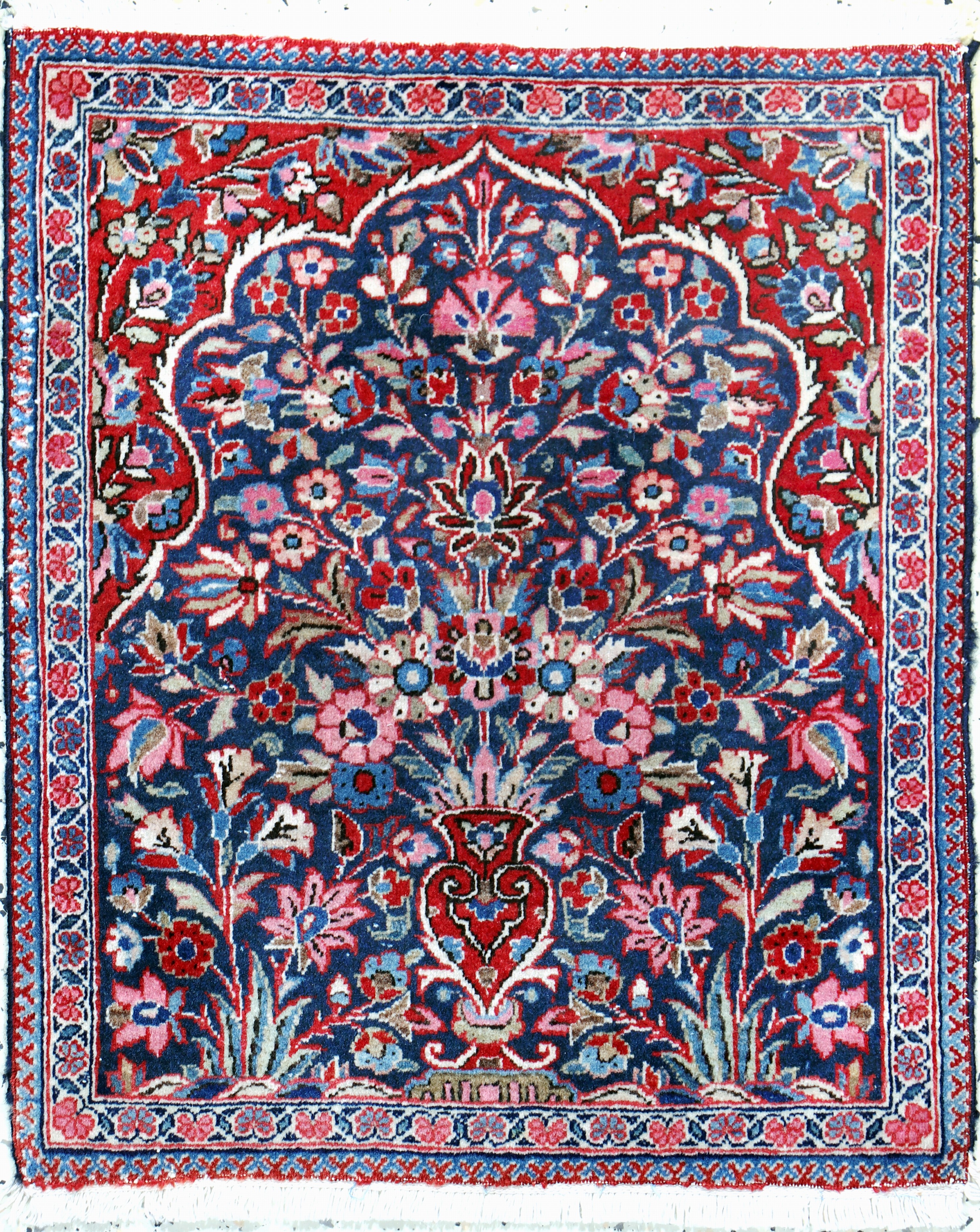 Image 27021507 - Keschan Kork, Persien, Anfang 20.Jhd, Korkwolle auf Baumwolle, ca. 61 x 51 cm, EHZ: 2, ...