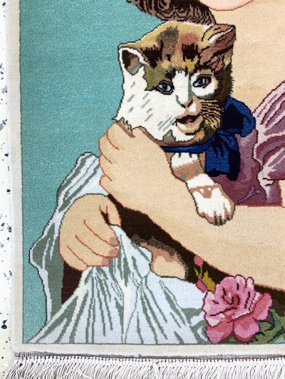 27021503b - Täbriz fein(50 Raj), Persien, Mitte 20.Jhd,Korkwolle auf Baumwolle, ca. 75 x 55 cm, ...