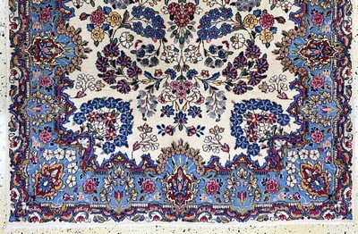 27021510c - Kerman´Lawar´ antik, Persien, um 1900, Wolle auf Baumwolle, ca. 220 x 125 cm, EHZ: 2 ...