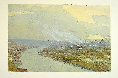 27021568k - Gottfried Salzmann, geb. 1943 in Saalfelden bei Salzburg, Studium der Akademie der ...