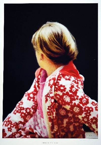 Image Gerhard Richter, born 1932, color offset, title: Betty 1988- after the painting from ...