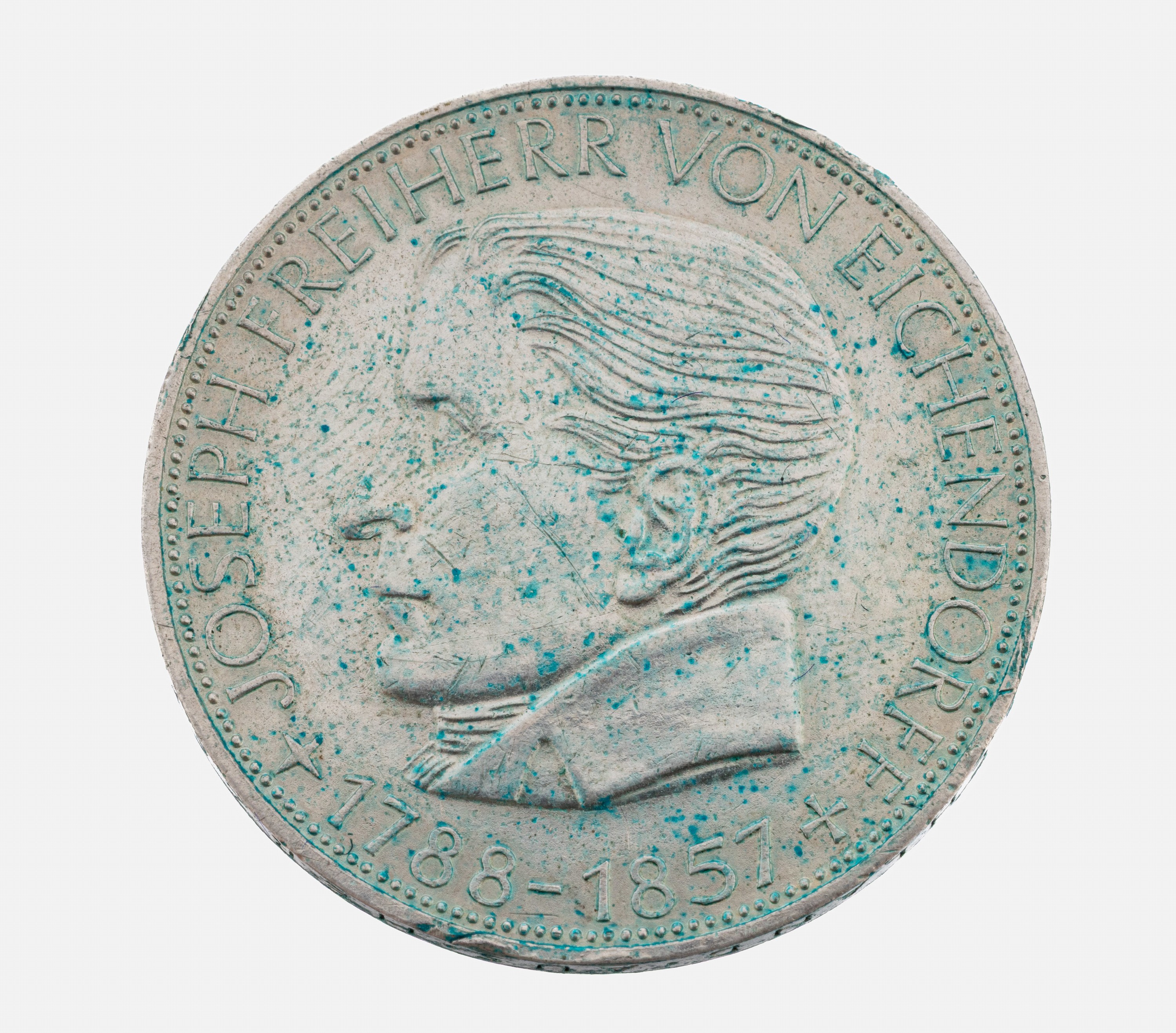 Image 27021629 - 5 Mark Silbermünze, Deutschland, 1957, Freiherr von Eichendorff