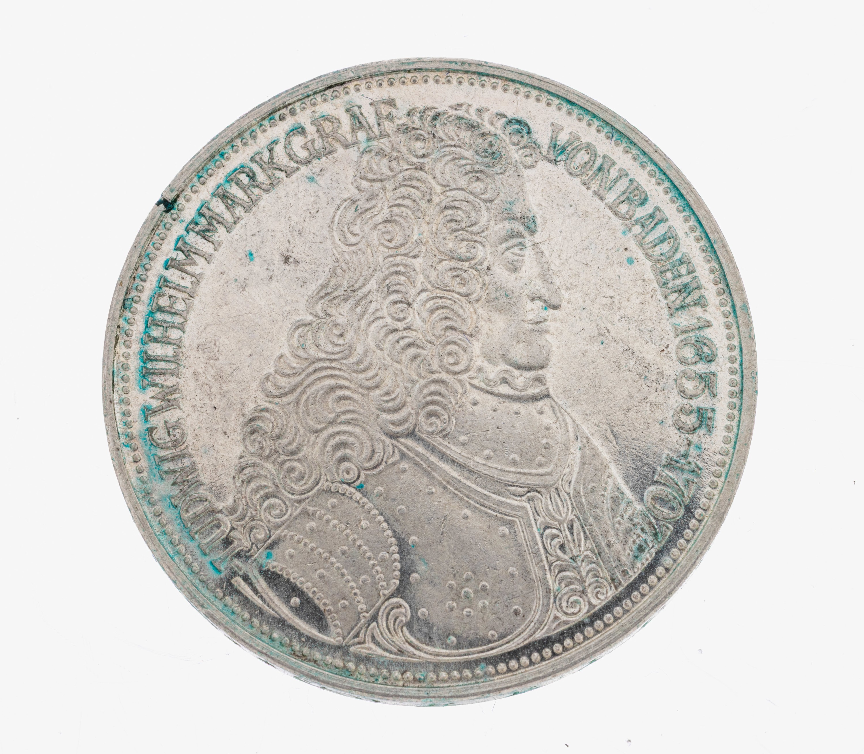 Image 27021630 - 5 Mark Silbermünze, Deutschland, 1955, Markgraf von Baden