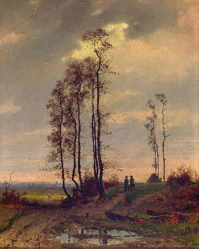 Image Carl Theodor Reiffenstein, 1820-1893 Frankfurt a.M., romantische Landschaft wohl mit ...