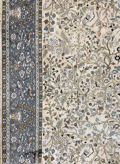 27022071d - Kaschmir Seide Indian, ´Lebensbaum-Motiv´, Ende 20.Jhd, merzerisierte Baumwolle, ca. ...