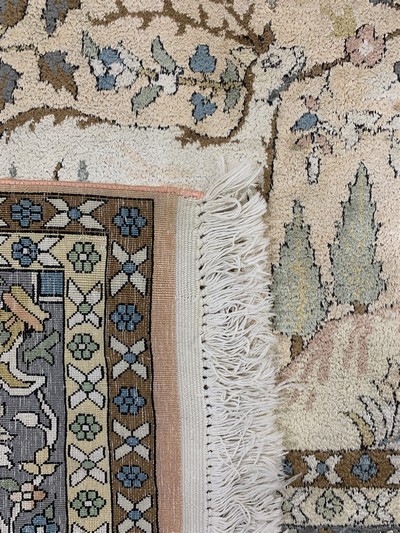 27022071k - Kaschmir Seide Indian, ´Lebensbaum-Motiv´, Ende 20.Jhd, merzerisierte Baumwolle, ca. ...