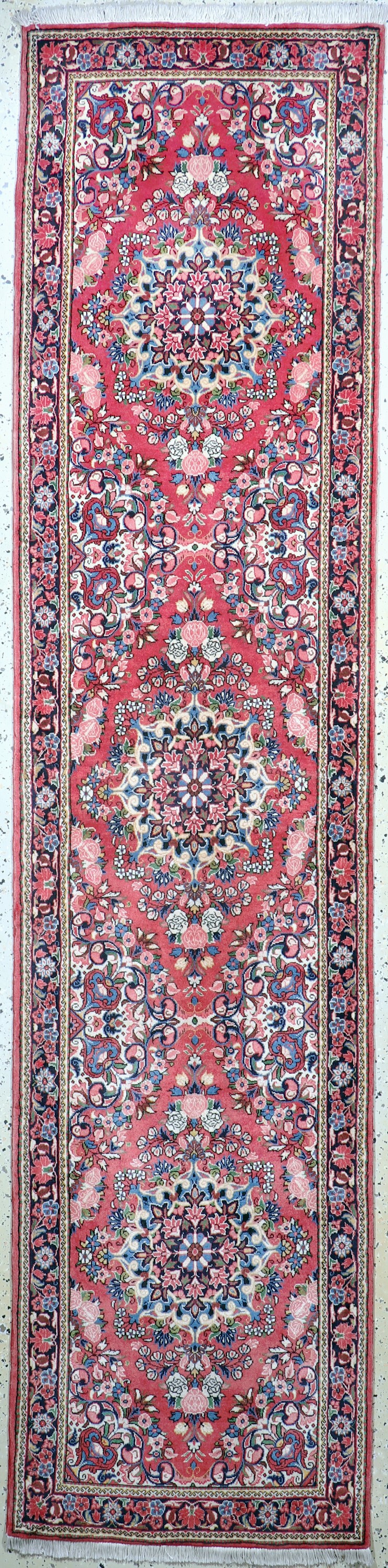 Image 27022102 - Sarogh Kork fein, Persien, Neuwertig, Korkwolle auf Baumwolle, ca. 290 x 72 cm ...