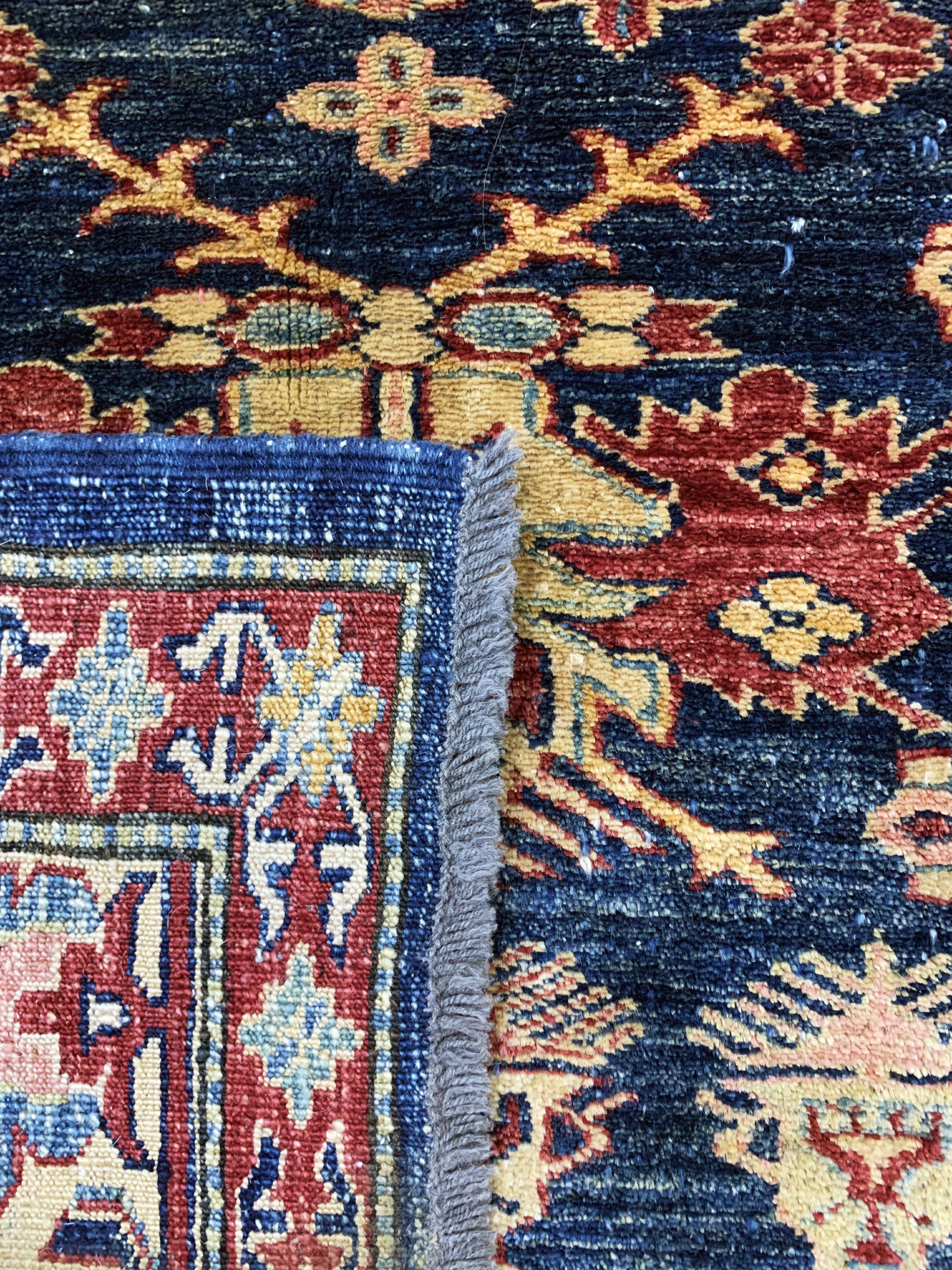 Detail g: Kazak neugeknüpft, Pakistan, Ende 20.Jhd, Wolle auf Wolle, ca. 285 x 220 cm, EHZ: 2
