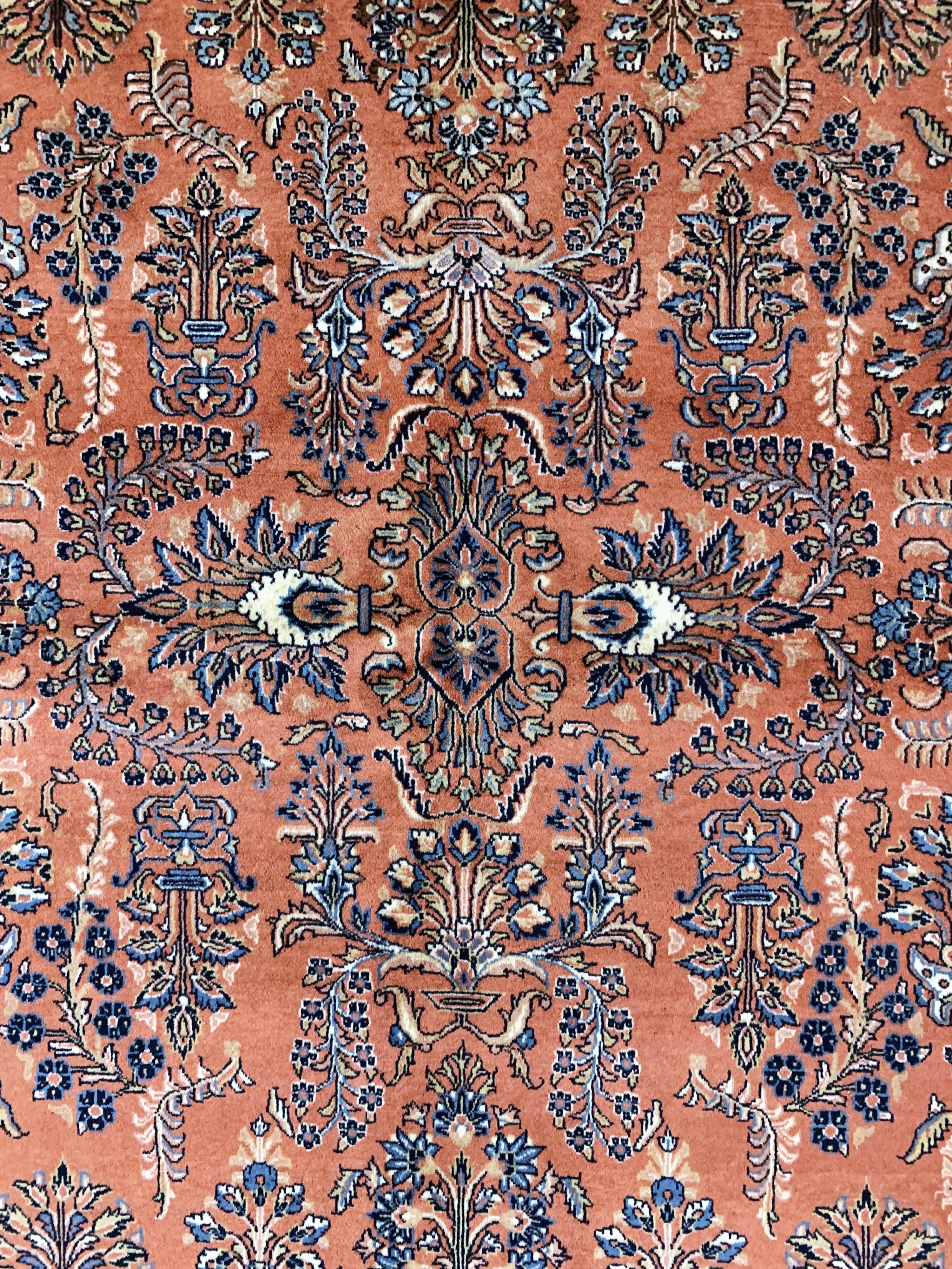 Detail c: Sarogh sehr fein, Persien, Mitte 20.Jhd, Korkwolle auf Baumwolle, ca. 190 x 128 cm, EHZ: 2
