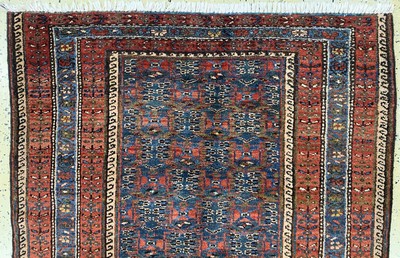 27022104a - Hamadan antik, Persien, um 1900, Wolle auf Baumwolle, ca. 190 x 130 cm, EHZ: 1-2, ...