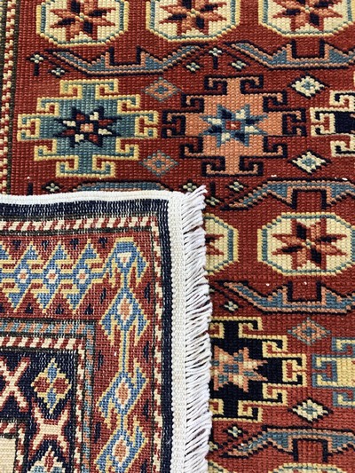 27022107e - Schirwan neugeknüpft, Pakistan, Ende 20.Jhd, Wolle auf Baumwolle, ca. 163 x 108 ...