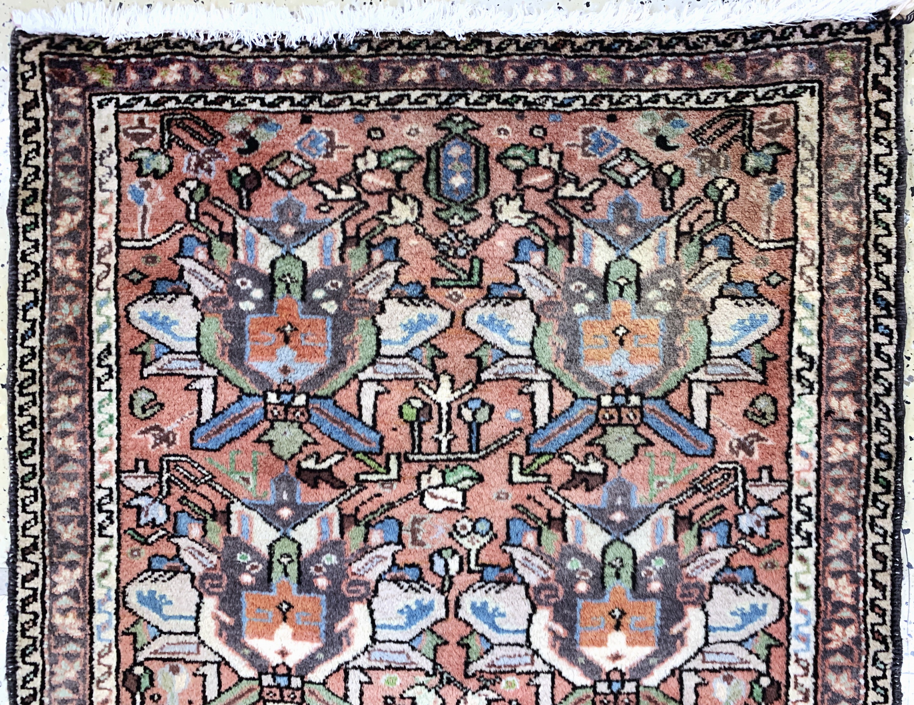 Detail a: 2 Lots Kaschkuli & Hamadan, Persien, Mitte 20.Jhd, Wolle auf Baumwolle, ca. 145 x 96 cm, leicht verfärbt, EHZ: 2