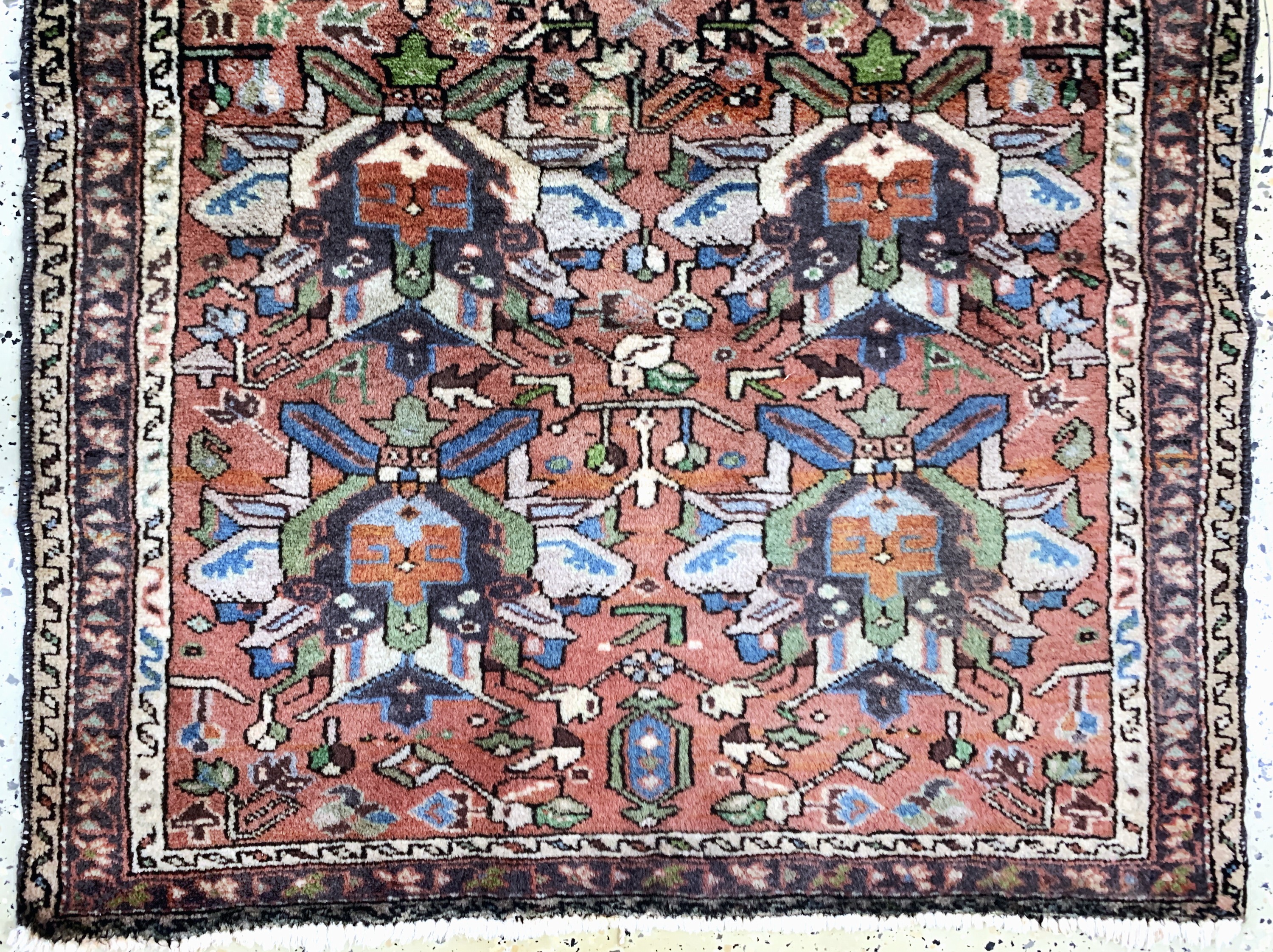 Detail b: 2 Lots Kaschkuli & Hamadan, Persien, Mitte 20.Jhd, Wolle auf Baumwolle, ca. 145 x 96 cm, leicht verfärbt, EHZ: 2