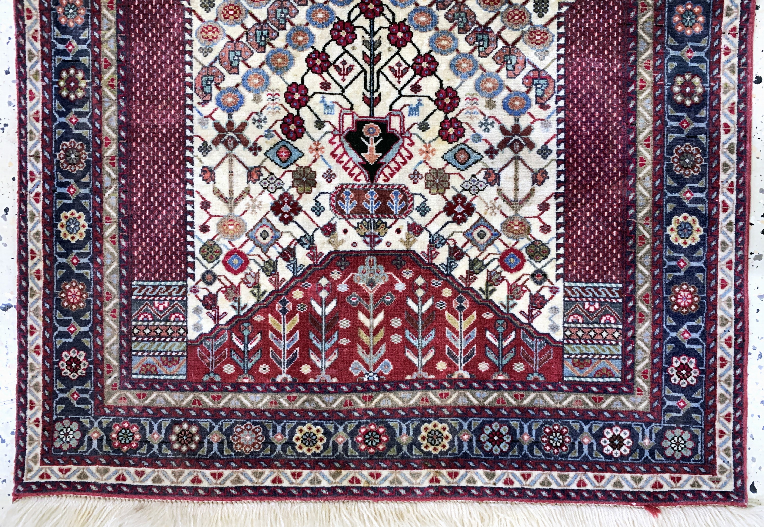 Detail e: 2 Lots Kaschkuli & Hamadan, Persien, Mitte 20.Jhd, Wolle auf Baumwolle, ca. 145 x 96 cm, leicht verfärbt, EHZ: 2