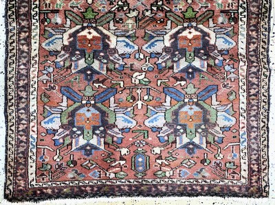 27022412b - 2 Lots Kaschkuli & Hamadan, Persien, Mitte 20.Jhd, Wolle auf Baumwolle, ca. 145 x 96 ...