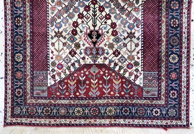 27022412e - 2 Lots Kaschkuli & Hamadan, Persien, Mitte 20.Jhd, Wolle auf Baumwolle, ca. 145 x 96 ...