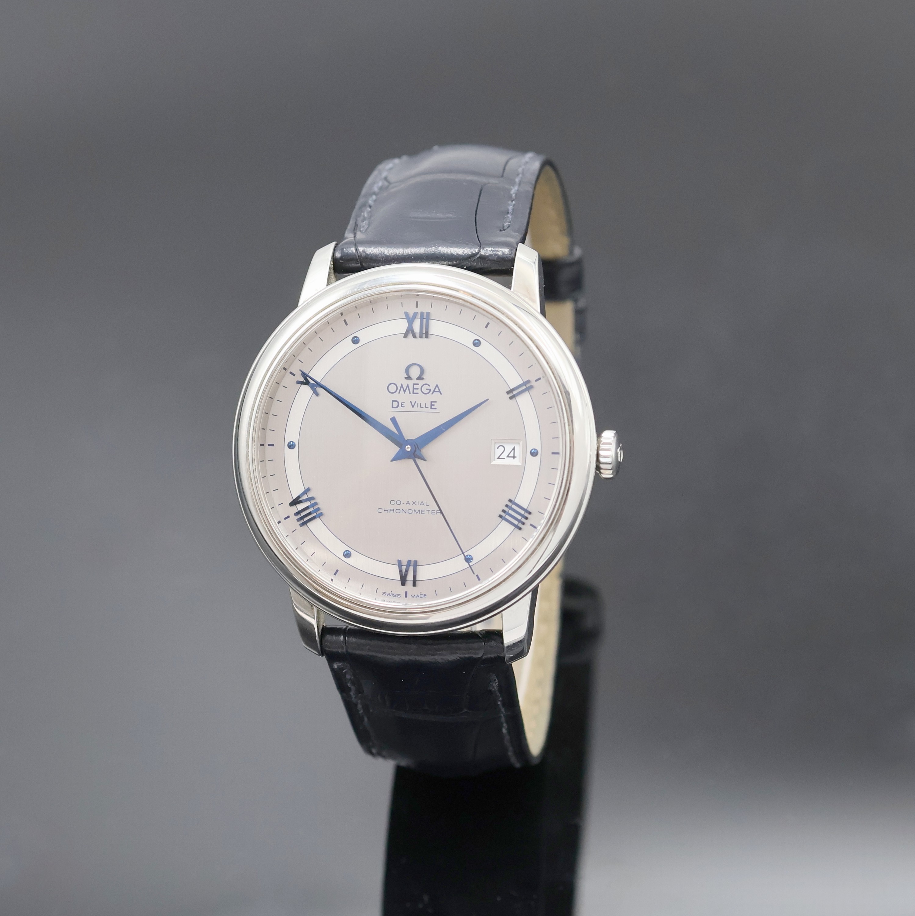 Image 27022575 - OMEGA De Ville Herrenarmbanduhr, Schweiz verk. lt. Pap. 03/2018, Automatik, ...