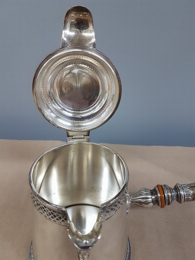 27022512f - Kernstück aus Silber, Argenteria Calegaro, Padua, 20.Jh., 925er-Silber, reicher ...