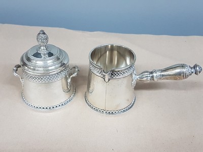 27022512m - Kernstück aus Silber, Argenteria Calegaro, Padua, 20.Jh., 925er-Silber, reicher ...