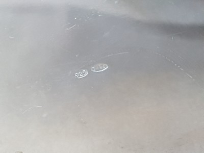 27022512q - Kernstück aus Silber, Argenteria Calegaro, Padua, 20.Jh., 925er-Silber, reicher ...