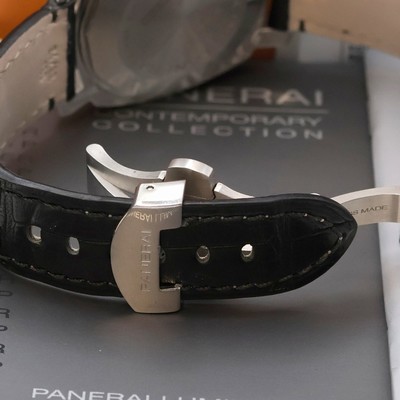 27022599b - PANERAI Luminor GMT Herrenarmbanduhr Referenz PAM00088, Schweiz um 2007, Automatik, ...