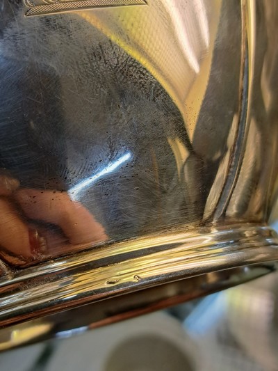 27022652c - Teeset aus Silber, Österreich, 1867-72, 800er-Silber (Hundekopfmarke), Teekanne, ...