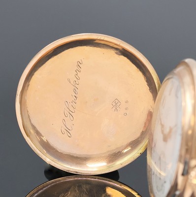 27022739a - DÜRRSTEIN & Co. Savonette in RG 333/000, Schweiz um 1910, guill. Geh. dell., ...