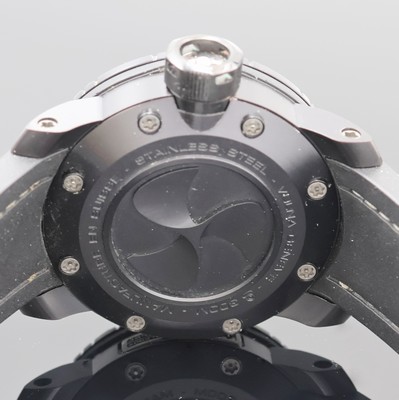 27022770e - VOLNA Typhoon Herrenarmbanduhr in Stahl, Schweiz um 2015, Automatik, geschw. ...