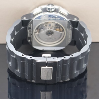 27022788c - CHAUMET Armbandchronograph in Titan/Stahl, Schweiz um 2010, Automatik, beids. vergl. ...