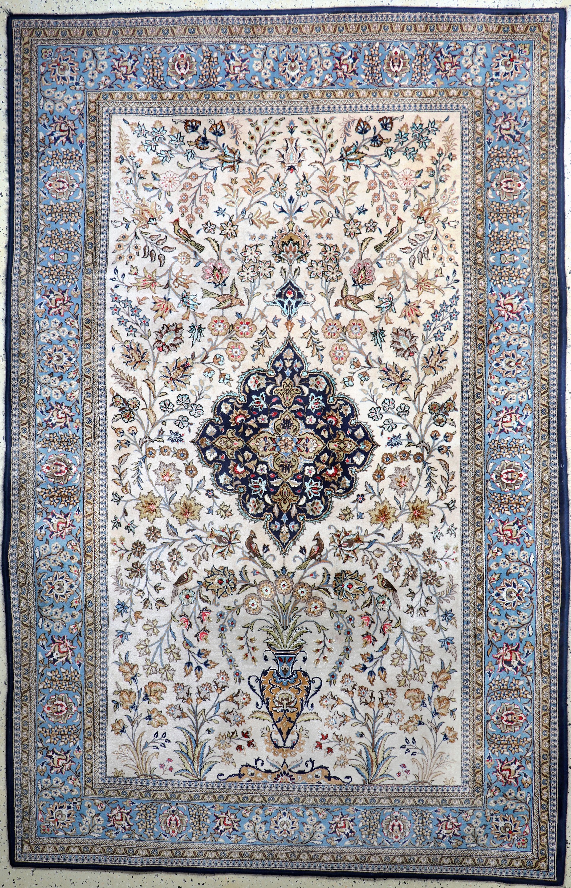 Image 27022877 - Ghom alt, Persien, Mitte 20.Jhd, Wolle mit Seide, ca. 303 x 195 cm, ...