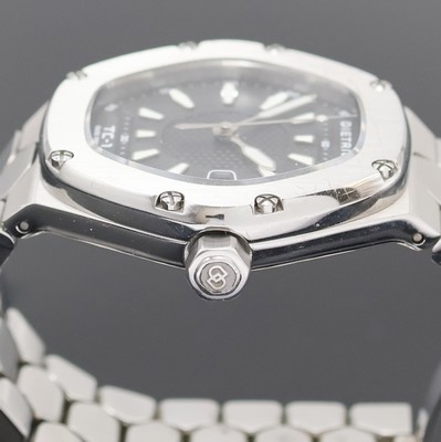 27022824d - DIETRICH TC1 Herrenarmbanduhr in Stahl, Schweiz um 2017, Automatik, Edelstahlgeh. inkl. ...