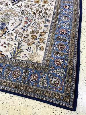 27022877a - Ghom alt, Persien, Mitte 20.Jhd, Wolle mit Seide, ca. 303 x 195 cm, ...