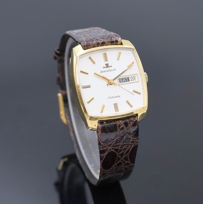 27022923b - Jaeger-LeCoultre Club Herrenarmbanduhr in GG 750/000 Referenz 300801, Schweiz um 1975, ...