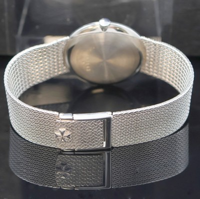 27022929c - VACHERON & CONSTANTIN Herrenarmbanduhr in WG 750/000 Referenz 7296 am original Goldband, ...