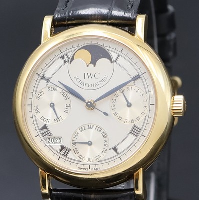 27022933a - IWC Portofino Armbanduhr mit ewigem Kalender in GG 750/000 Referenz 3541, Schweiz um ...