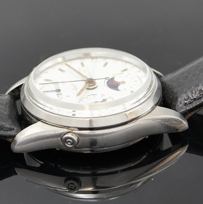 27022935d - EBERHARD & Co Navy Master Armbandchronograph mit Mondphase und Vollkalender in Stahl, ...