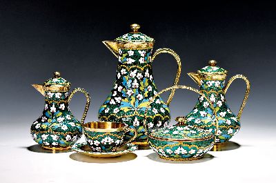 Image Service, Leningrad Industrial Ass. of Russian Gems, 1970er Jahre, 925er Sterling Silber, ...