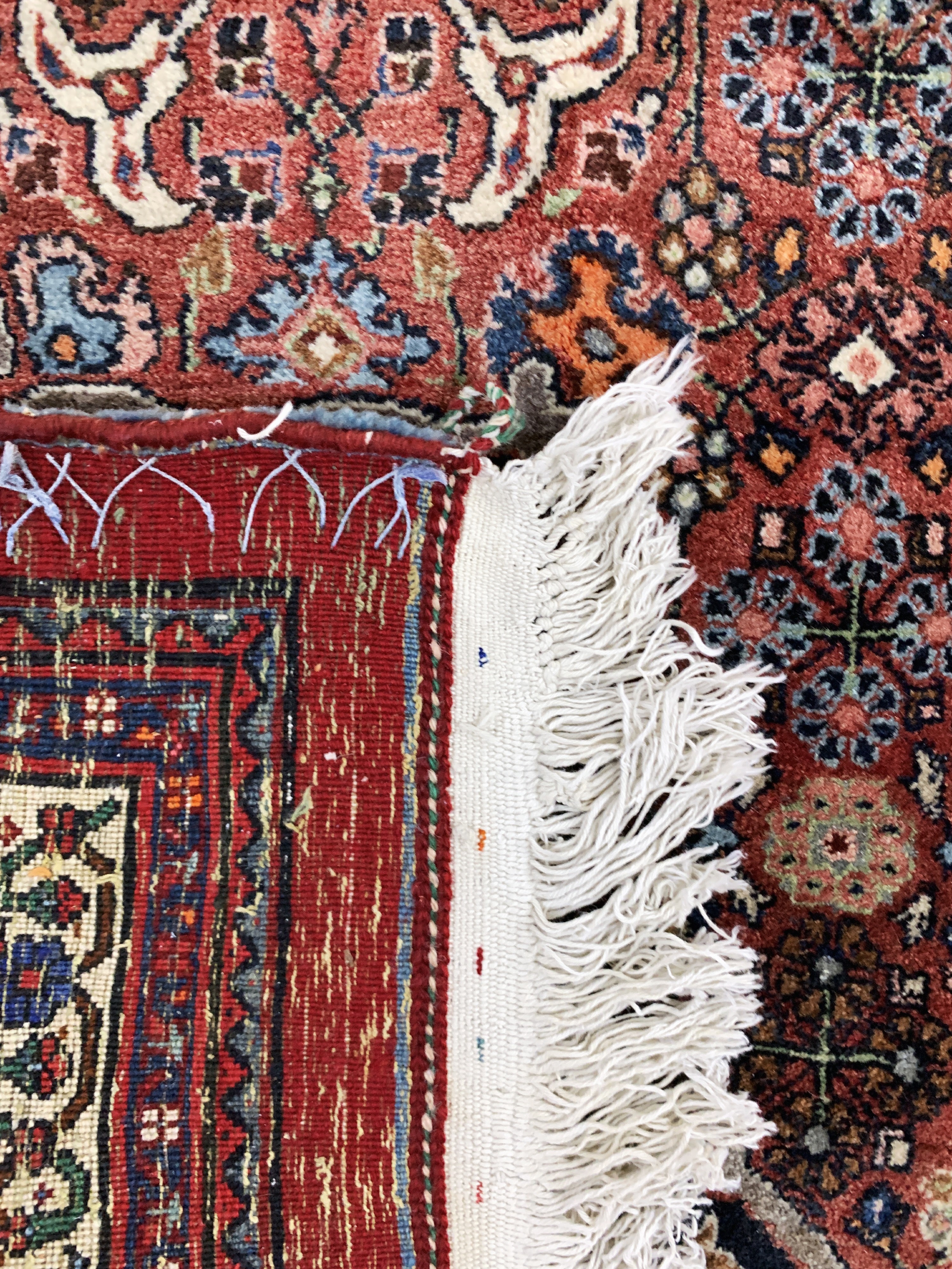Detail j: Bidjar, Persien, Mitte 20.Jhd., Wolle auf Baumwolle, ca. 408 x 310 cm, EHZ: 2, verblasst