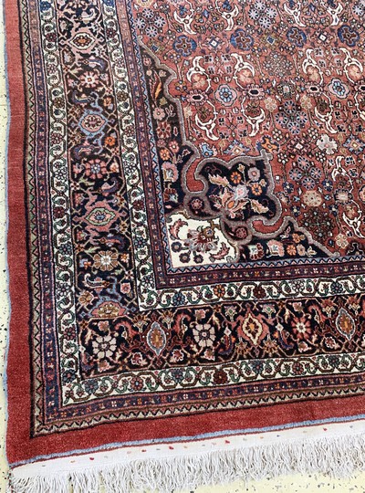 27023042c - Bidjar, Persien, Mitte 20.Jhd., Wolle auf Baumwolle, ca. 408 x 310 cm, EHZ: 2, ...