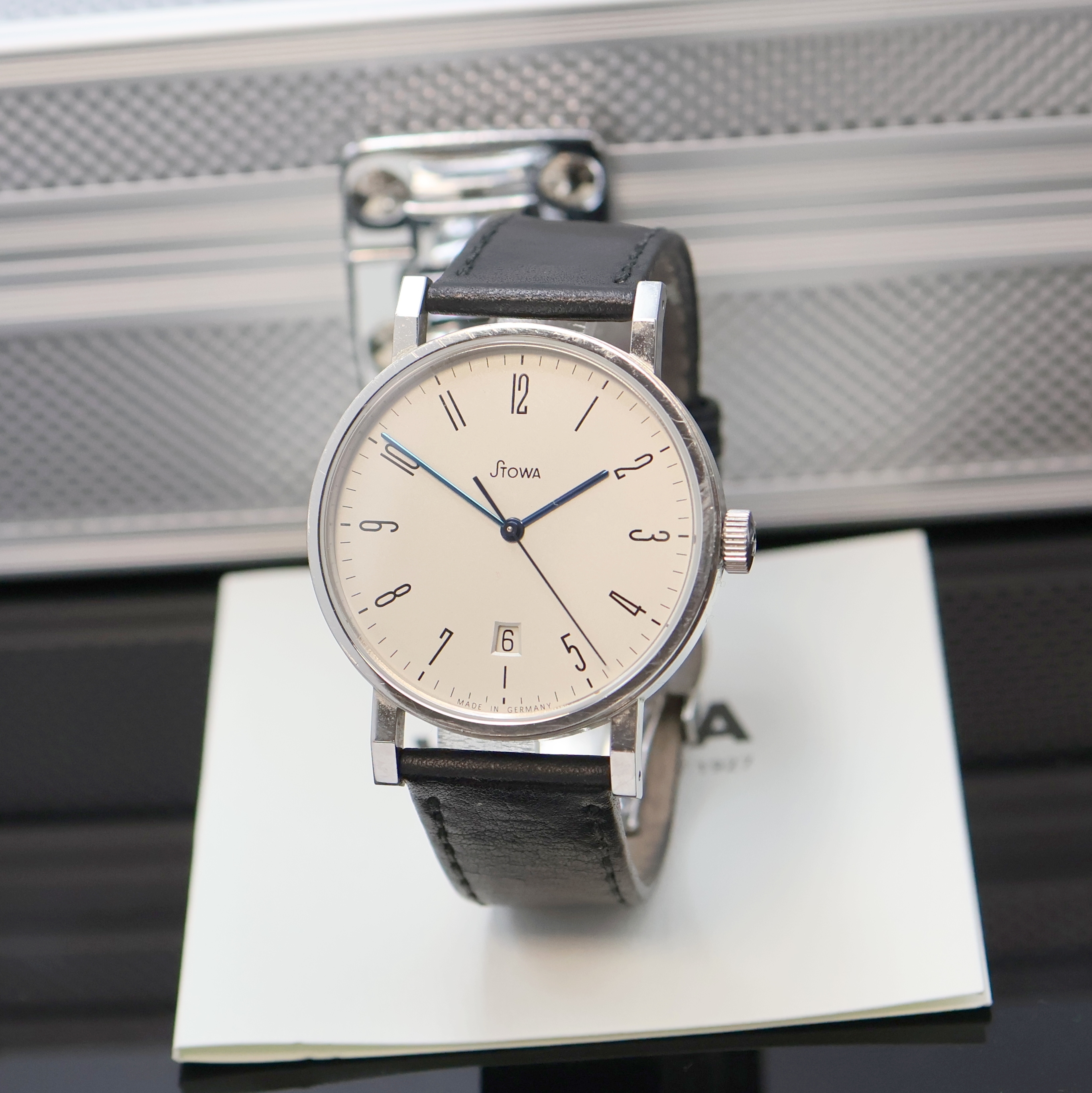 Image 27023204 - STOWA Antea Edition Museum Herrenarmbanduhr, Deutschland verk. lt. beil. Garantie ...